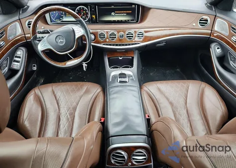 2015 Mercedes-Benz S 550 z USA, uszkodzony, nr VIN WDDUG8CBXFA170321